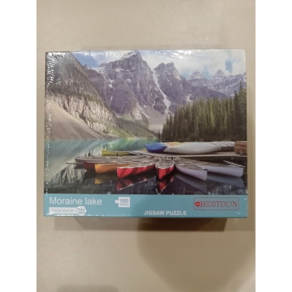 Moraine lake 1000 piece jigsaw puzzle